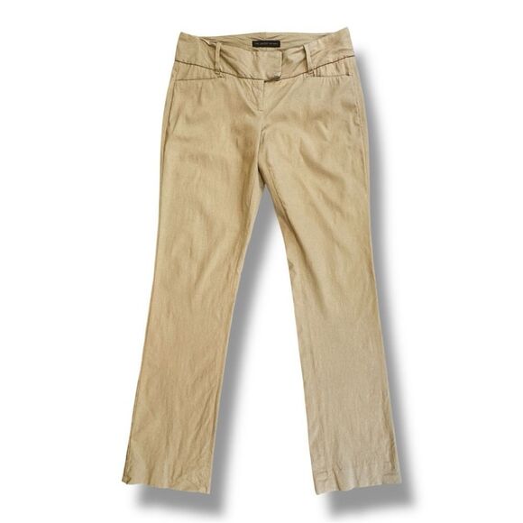 The Limited Tan Chino Pants Classic Style Sz 6 Tall - Picture 1 of 12